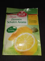 Mängden socker i Zitronen - Schalen Aroma