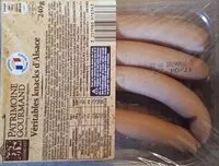 Mängden socker i Véritables knacks d'Alsace