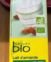 Mängden socker i Lait d’amande sans sucres ajoutés