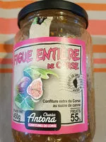 Mängden socker i Figue entière de Corse