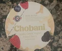 Mängden socker i Vanilla greek yogurt mixed berry