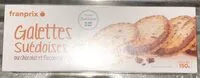 Mängden socker i Galettes suédoises