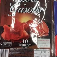 Mängden socker i Viande  de grisons