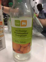 Mängden socker i Jus d’orange bio delhaize