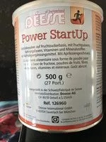Mängden socker i Power StartUp