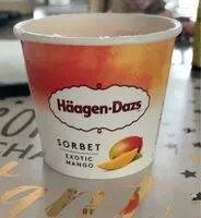 Mängden socker i Sorbet exotic mango