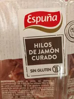 Mängden socker i Hilos de jamon curado
