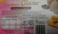 Mängden socker i assortiment glacier