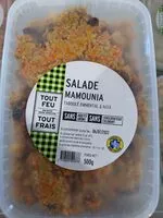Mängden socker i Salade Mamounia