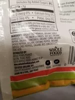 Mängden socker i Organic Taco Seasoning