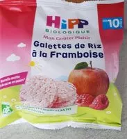 Mängden socker i Galette de riz à la framboise