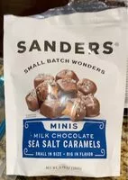 Mängden socker i Sea salt caramels