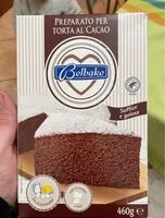 Mängden socker i Preparato per torta al cacao
