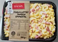 Mängden socker i Coquillettes jambon emmental
