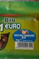 Mängden socker i Noisette décortiquées