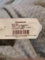 Mängden socker i Risenkohl