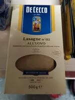 Mängden socker i Lasagne n'112