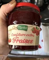 Mängden socker i Confiture  extra fraise