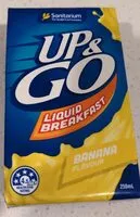 Mängden socker i Banana Liquid Breakfast