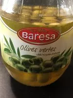 Mängden socker i Olives vertes denoyautees