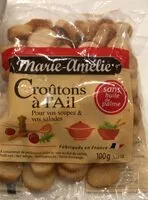 Mängden socker i Croutons a l’ail