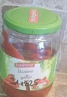 Mängden socker i Poivrons grillés