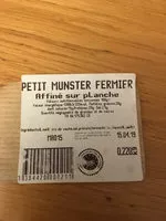 Mängden socker i Petit munster fermier