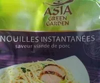 Mängden socker i Nouilles instantanées porc