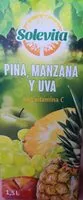 Mängden socker i Piña, manzana y uva