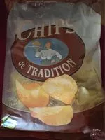 Mängden socker i Chips de tradition