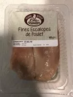 Mängden socker i Fines escalopes de poulet