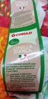 Mängden socker i Cipolla bianca conad