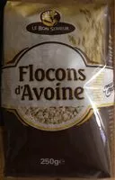 Mängden socker i Flocons d'avoine