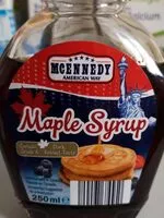 Mängden socker i Maple syrup
