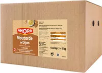 Mängden socker i Amora Moutarde de Dijon 6 Poches pour Oscars 2,5kg