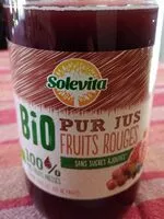 Mängden socker i PUR JUS fruits rouges