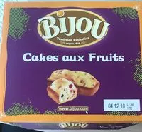 Mängden socker i Cakes aux fruits