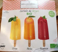 Mängden socker i Sorbets du Verger