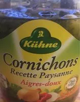 Mängden socker i Cornichons