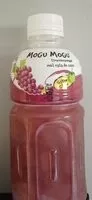 Mängden socker i Mogu Mogu Grape Flavored drink