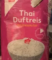 Mängden socker i Thai Duftreis