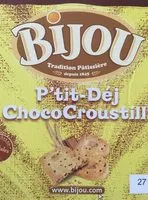 Mängden socker i P'tit-Dej ChocoCroustill