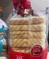 Mängden socker i Pão de forma