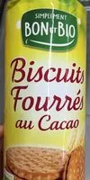 Mängden socker i Biscuit fourres cacao