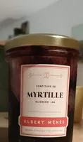 Mängden socker i Confiture de Myrtilles
