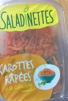 Mängden socker i Carotte râpées à la ciboulette