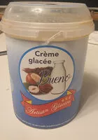 Mängden socker i Crème glacée Bueno