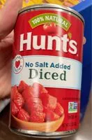 Mängden socker i Diced tomatoes no salt added