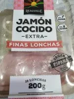 Mängden socker i Jamón cocido extra
