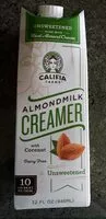 Mängden socker i Almondmilk Creamer with Coconut